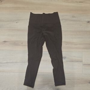 Athleta Dark Brown 7/8 Leggings